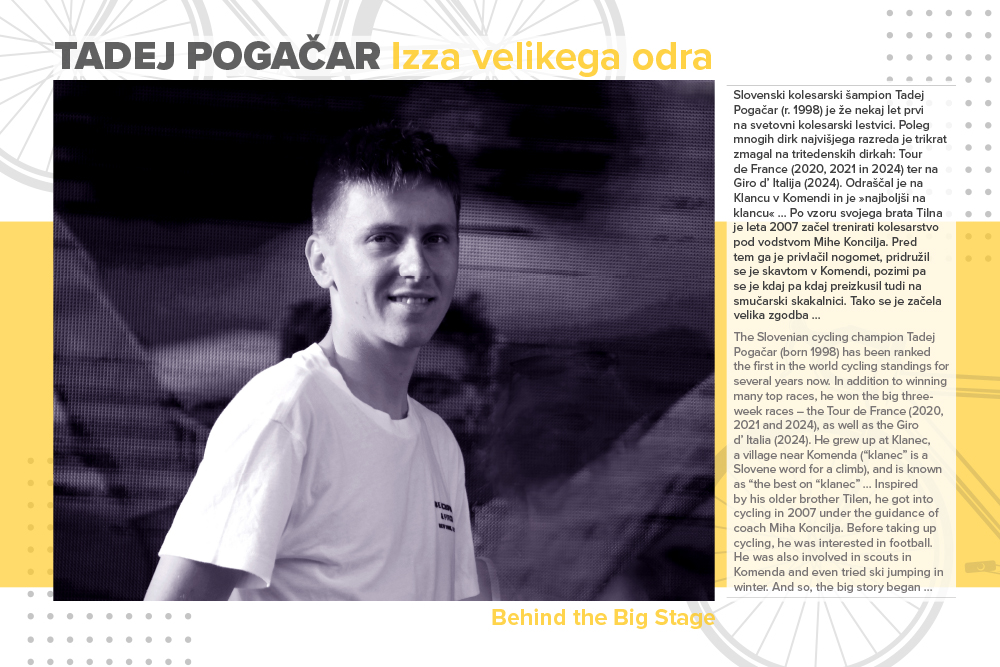 Tadej Pogačar izza velikega odra - stran 1